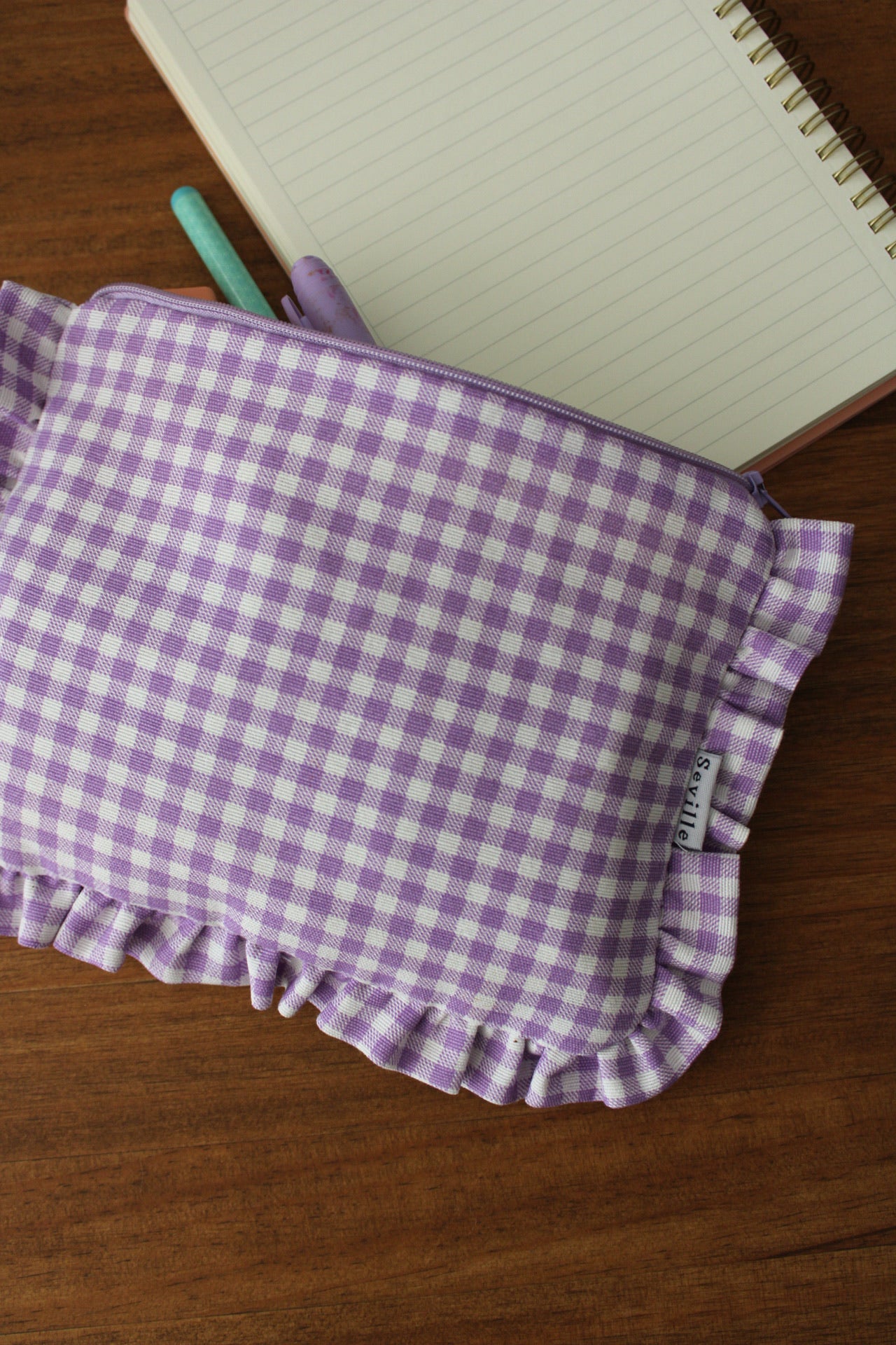 Estuche Keep - Vichy Morado