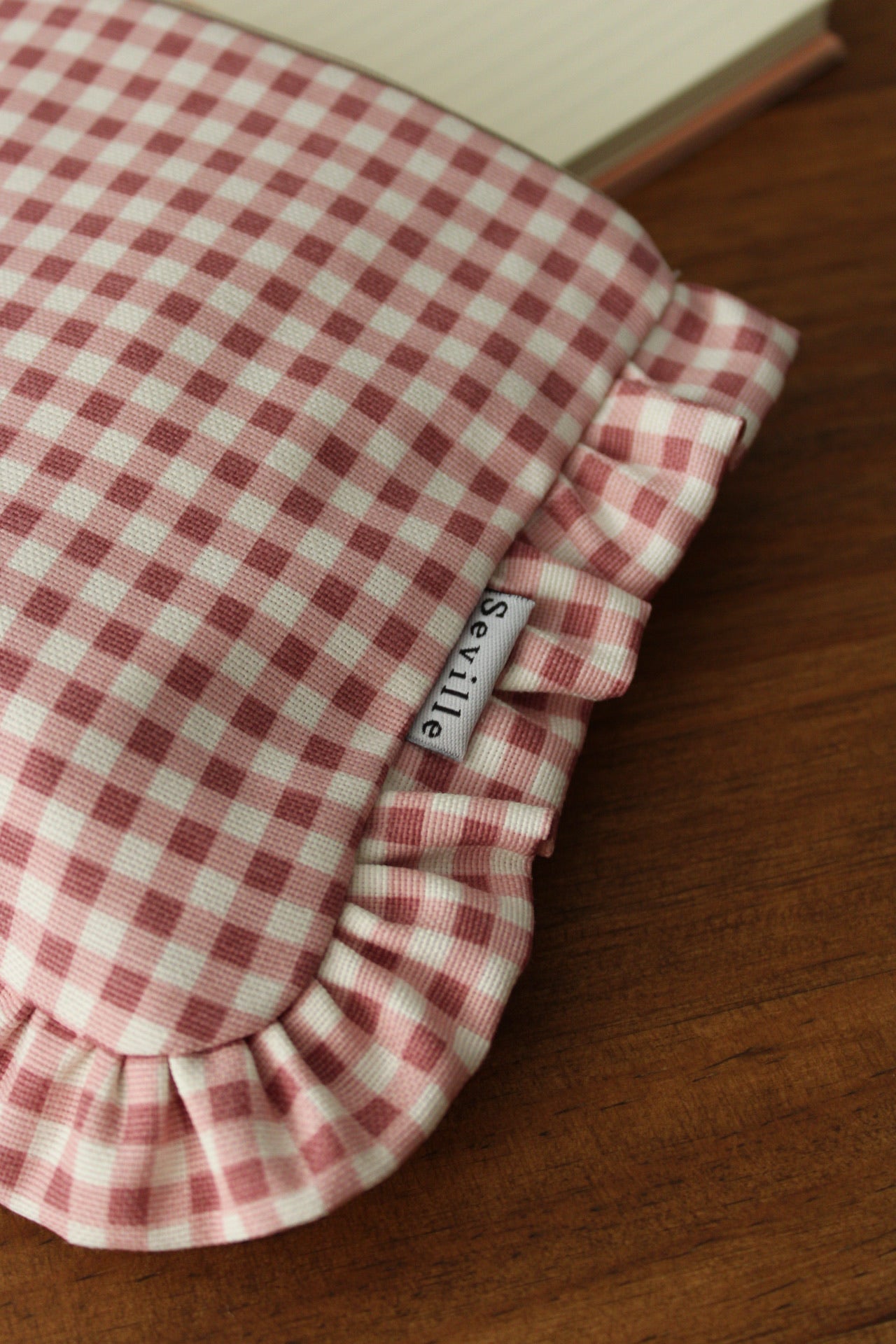 Estuche Keep - Vichy Rosado