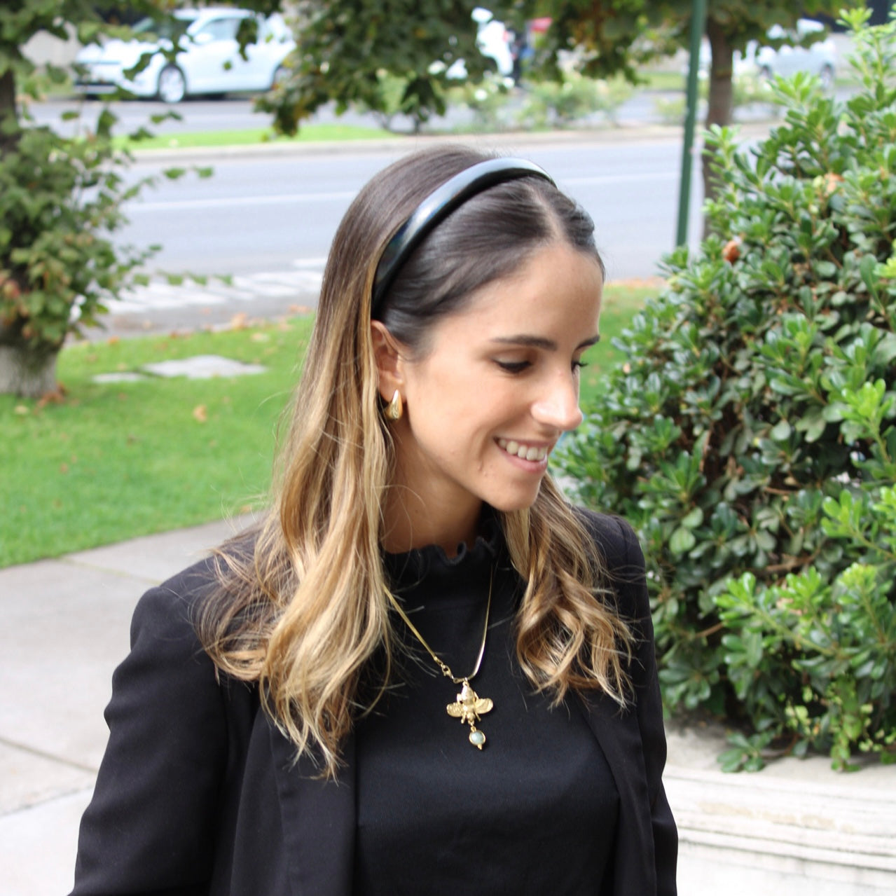 Cintillo Teresa Negro