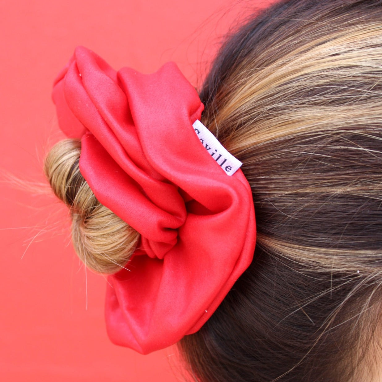 Scrunchie Mérida Rojo