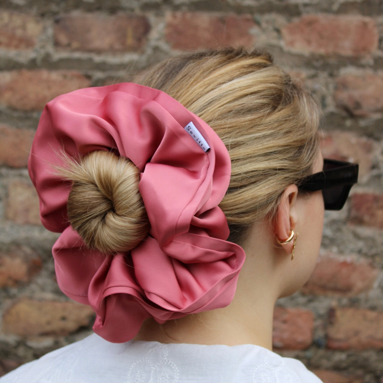 Scrunchie Colomba XL Rosado