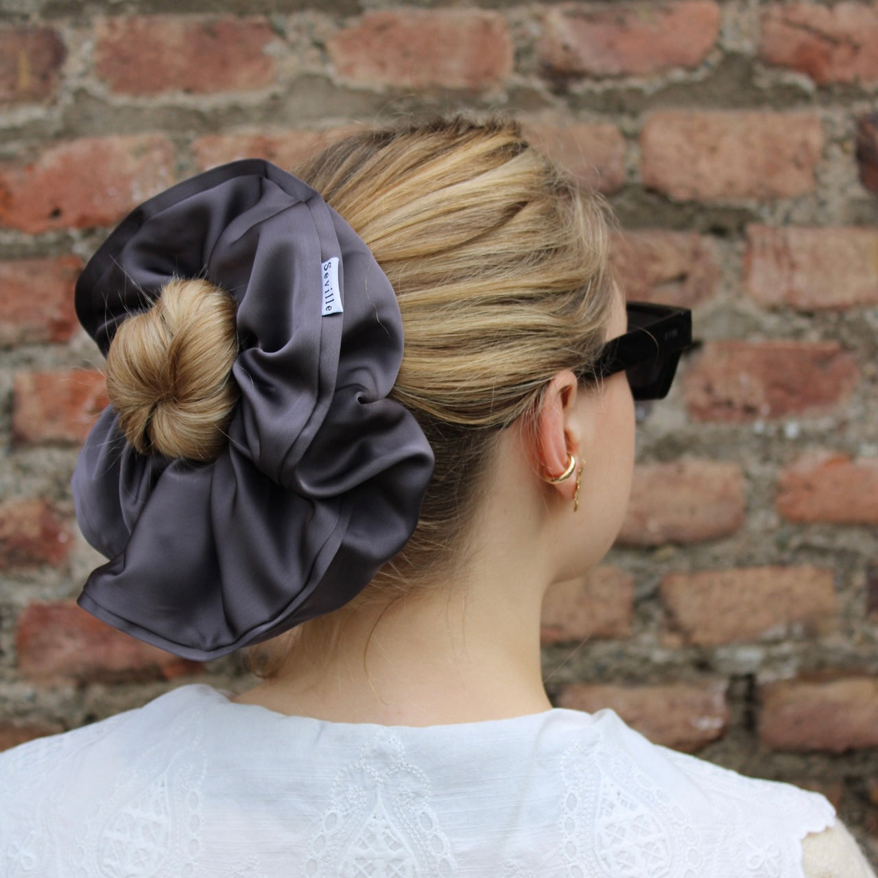 Scrunchie Colomba XL Gris