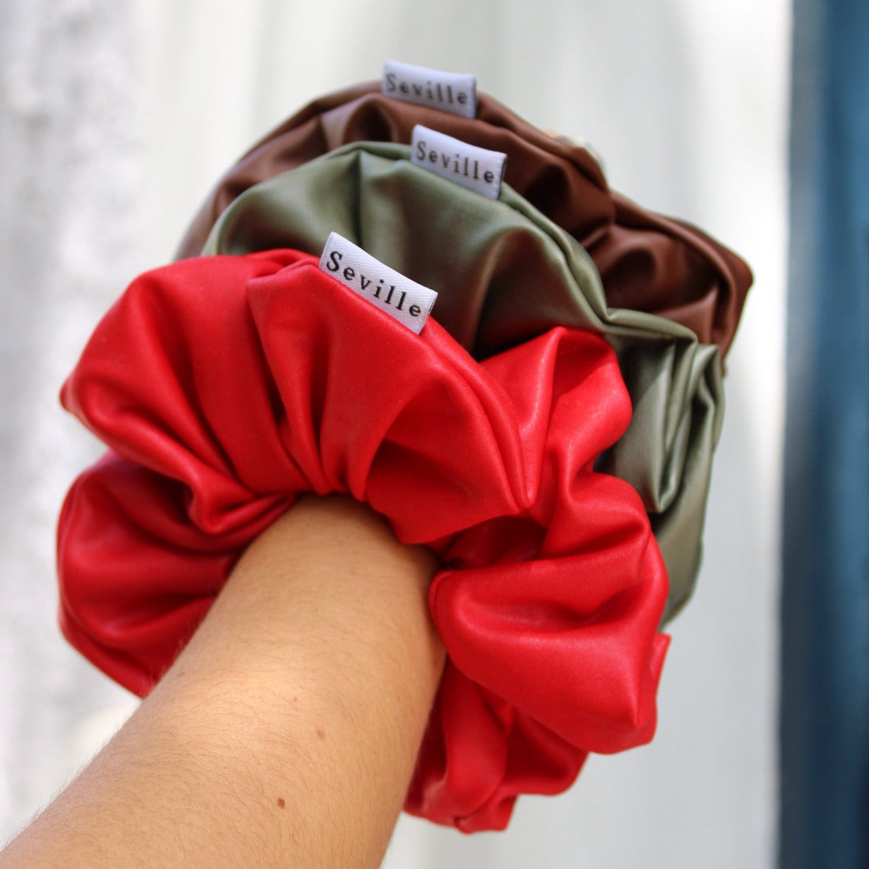 Scrunchie Mérida Rojo