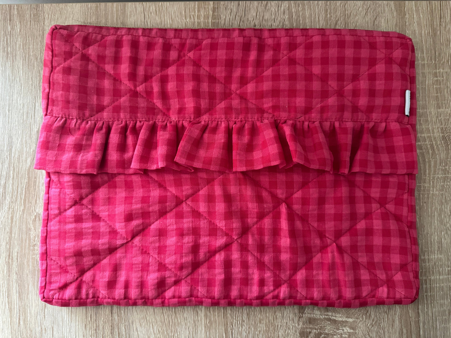 Funda Notebook Move - Vichy Rojo Rosado