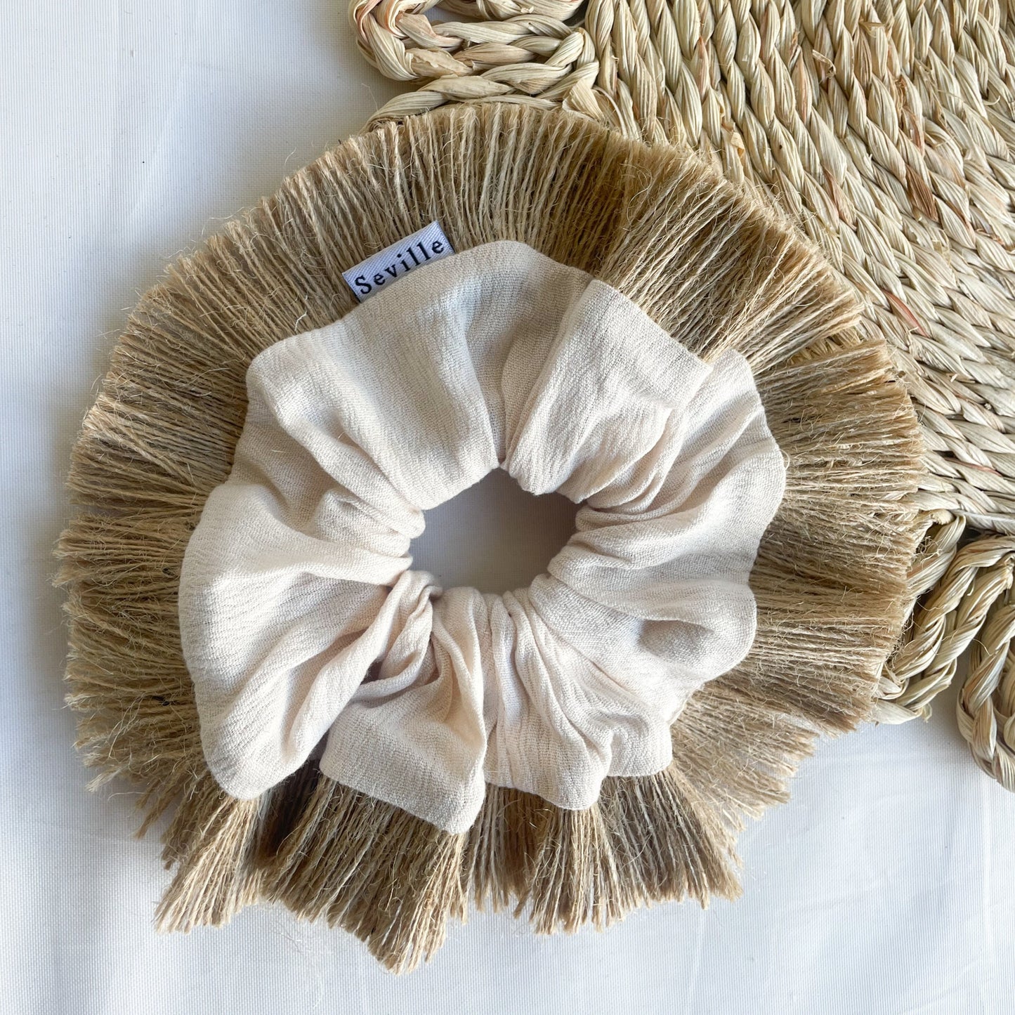 Scrunchie Lombok Beige