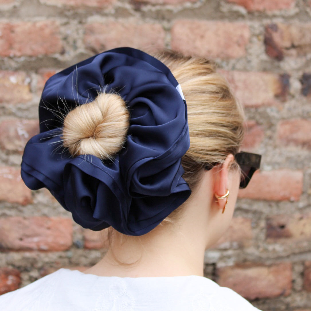 Scrunchie Colomba XL Azul