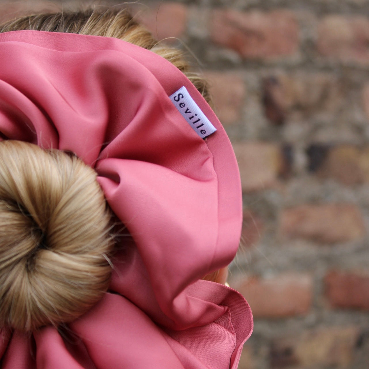 Scrunchie Colomba XL Rosado