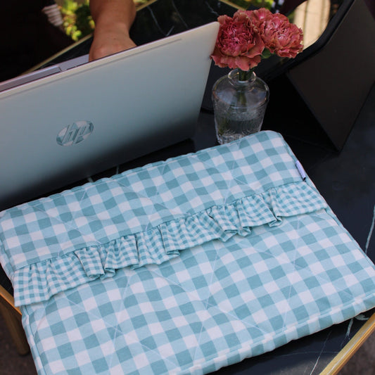 Funda Notebook Move - Vichy Celeste