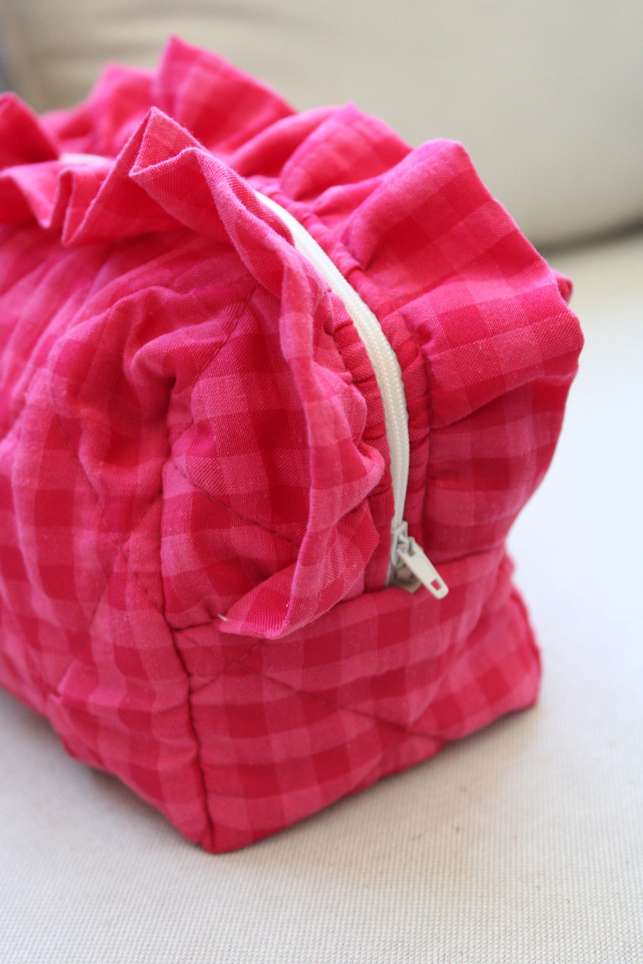 Cosmetiquero Soft - Vichy Rojo Rosado