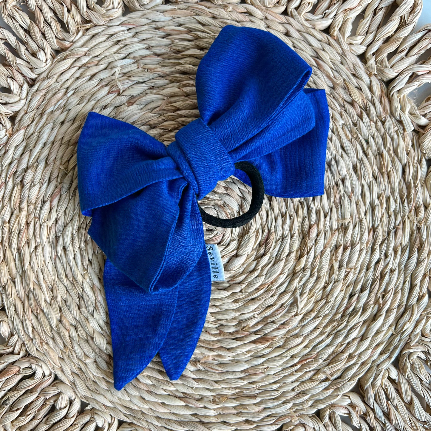 Moño Elástico Azul – Seville
